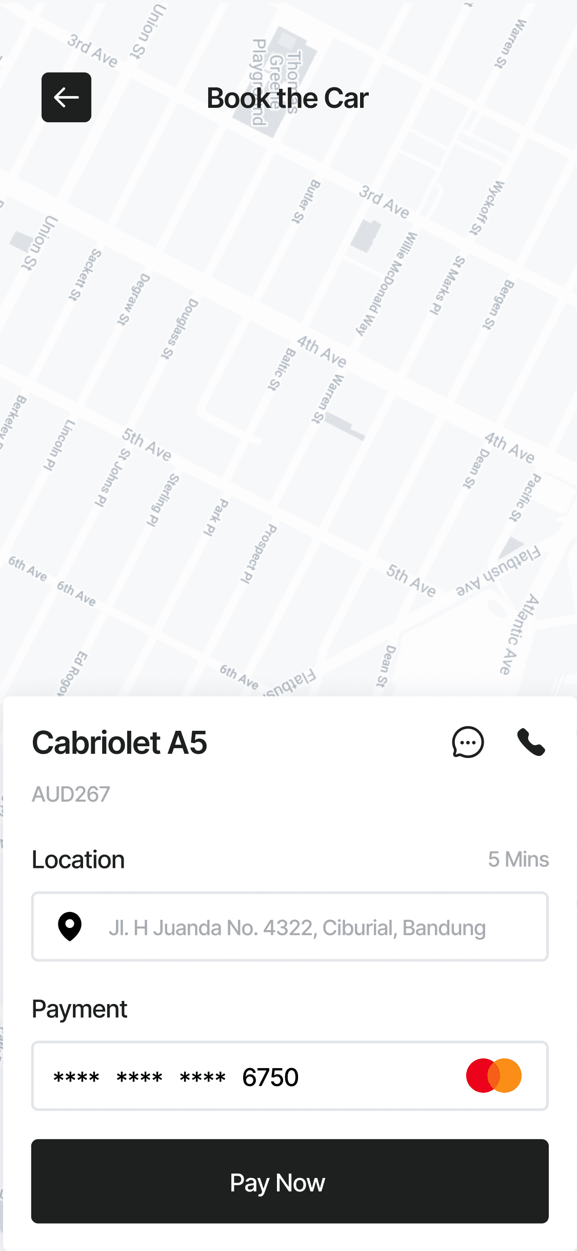 Screens Book The Car