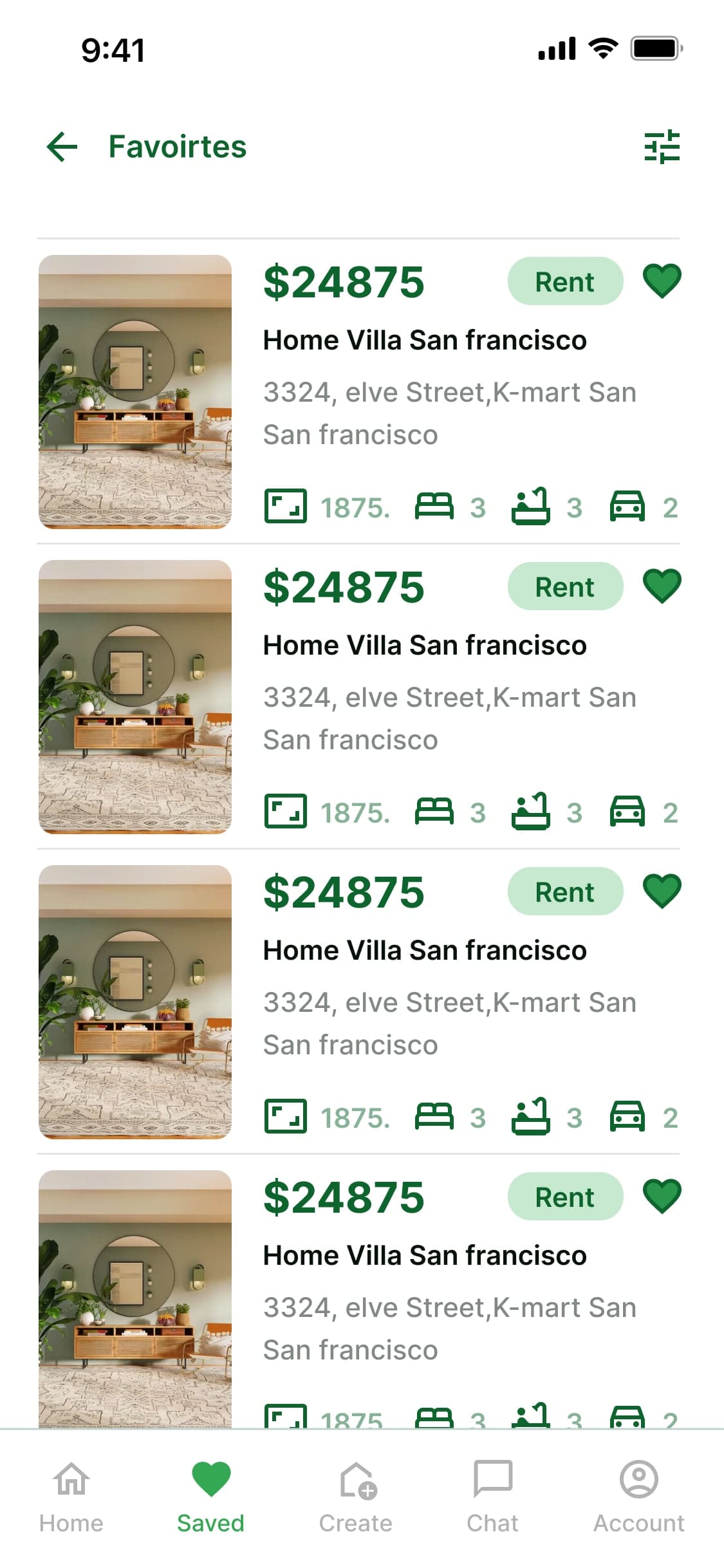 01 Listing 06 Favorites