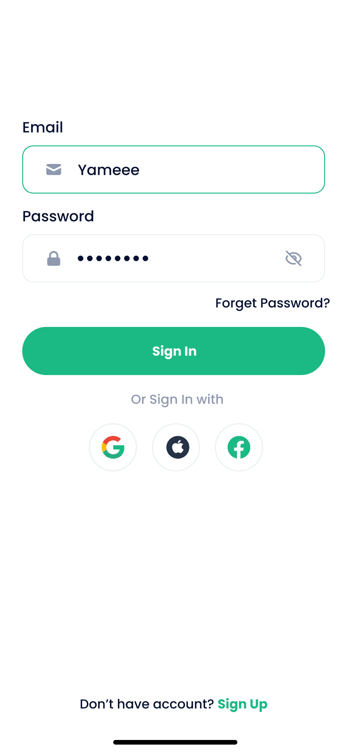 SignInActive